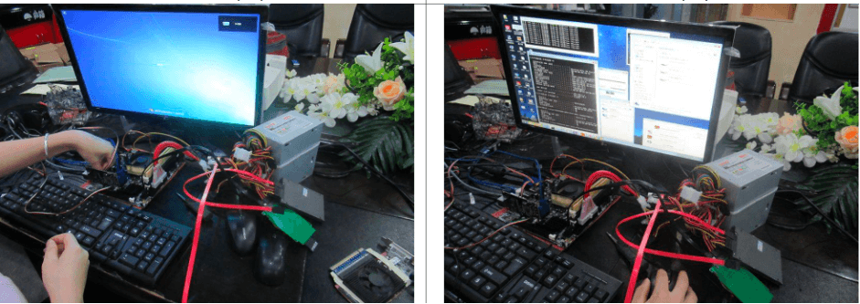 PCB field test