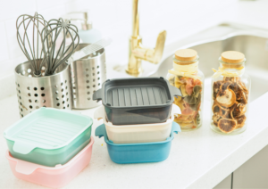 Image showing plastic tubs and other food contact materials